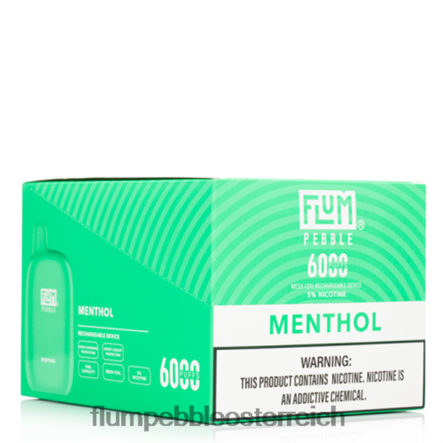 Flum Float Vape Near Me - FLUM PEBBLES 6000 Züge 10 Packungen Menthol 60R2BJ58