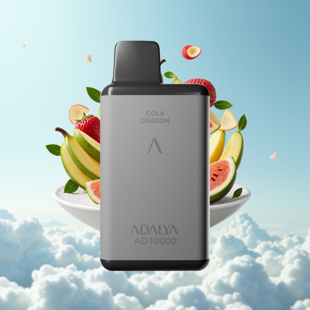 Adalya AD 10000 Puffs Hawaii Space Gray Sandblasted USB-C 14ml 2%