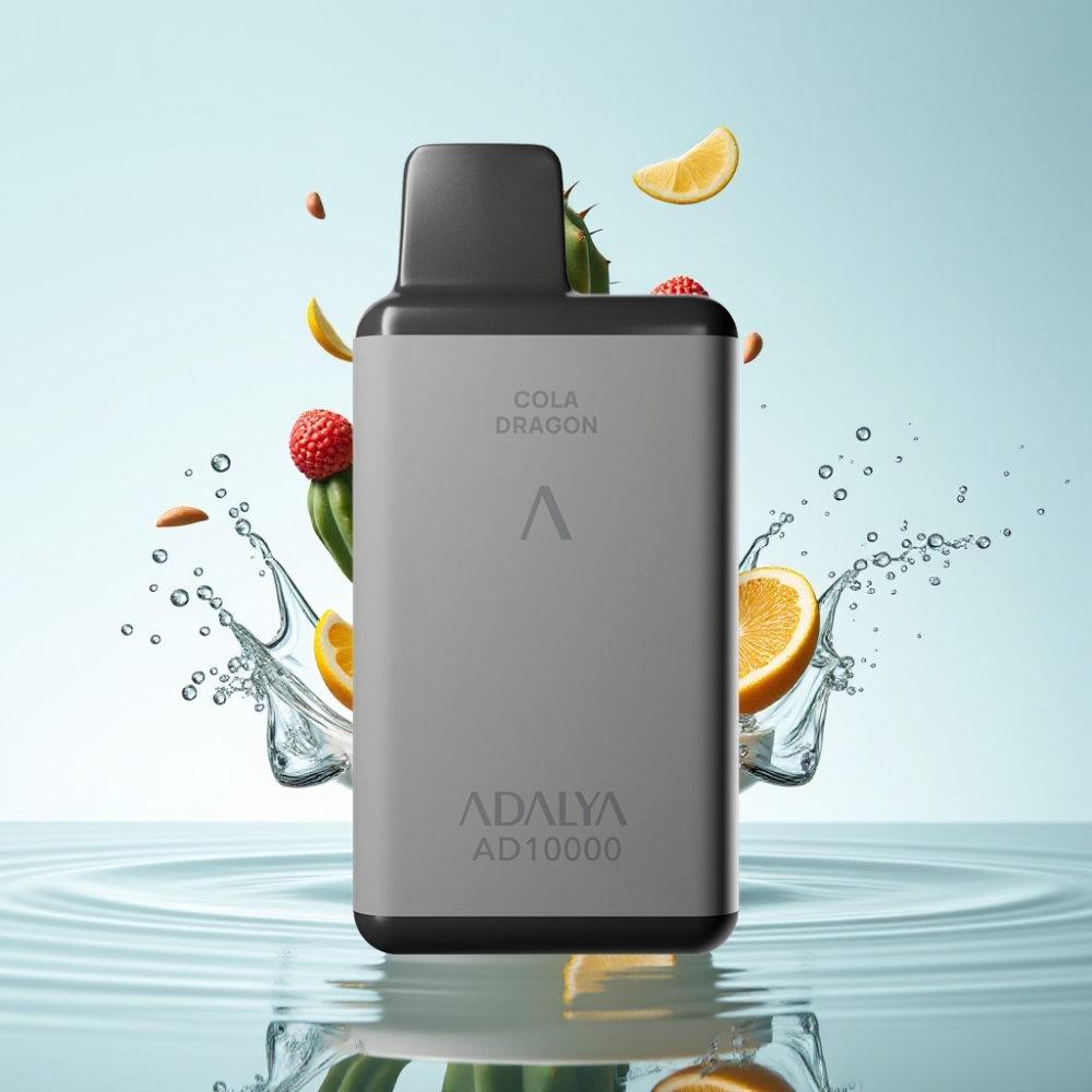 Adalya AD 10000 Puffs Space Gray Cactus Splash USB-C