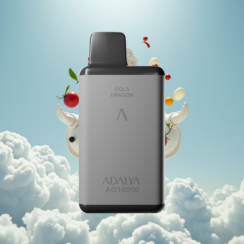 Adalya AD 10000 Puffs Space Gray Englischer Lord Einweg-Vape USB-C 14 ml