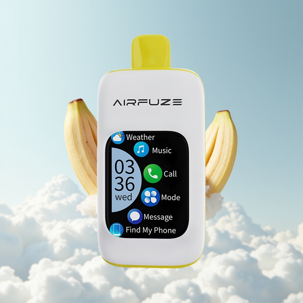 AirFuze Smart 30000 Puffs Disposable Pod 5% 900mAh Type-C Erdbeer Banane