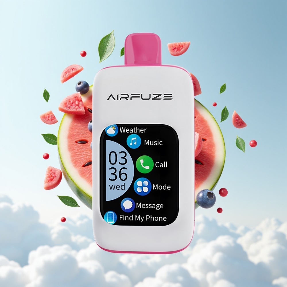 AirFuze Smart 30000 Puffs Einweg-Vape Heidelbeere Wassermelone 5% 900mAh Typ-C