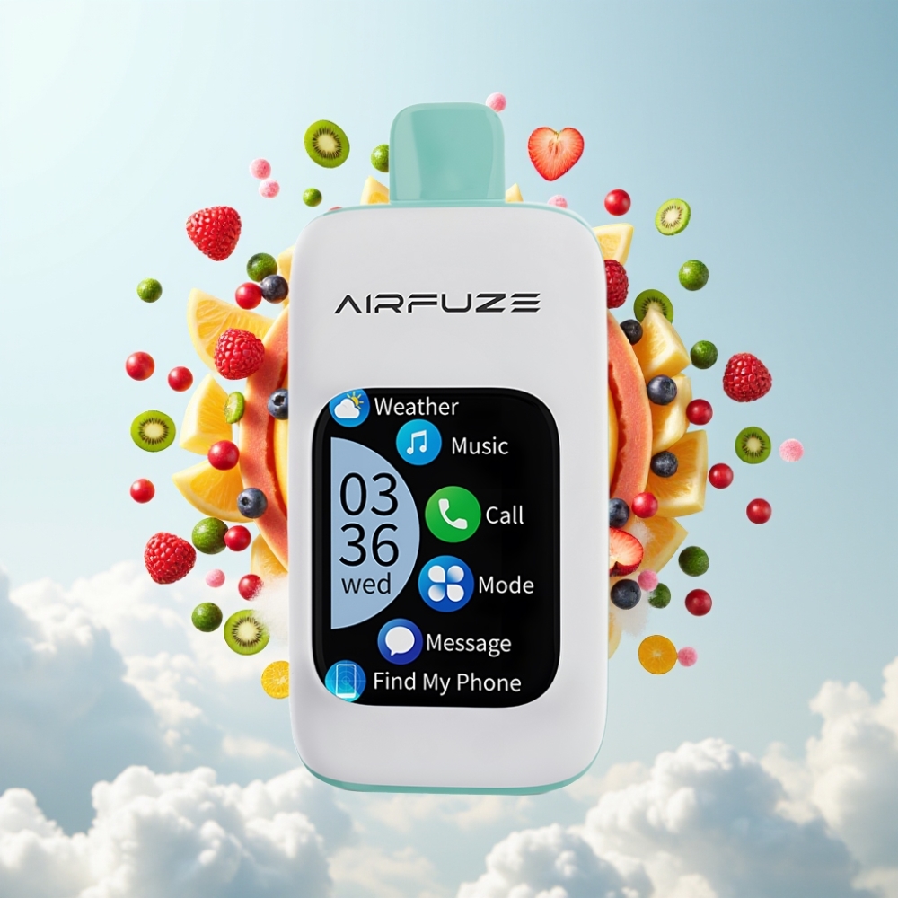 AirFuze Smart 30000 Puffs Einweg-Vape Rainbow-Frucht-Explosion mit 5% Nikotin & 900mAh