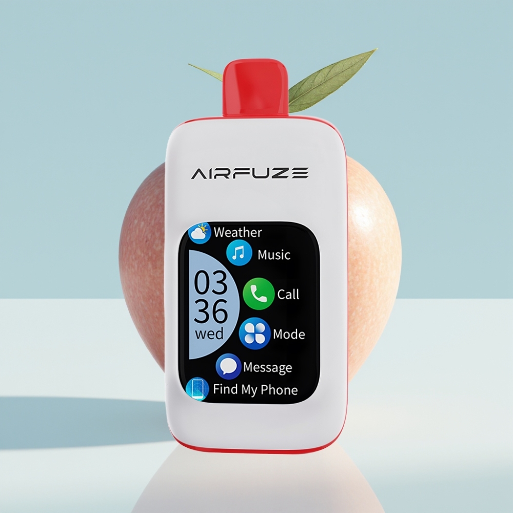 AirFuze Smart 30000 Puffs Triple Apfel Display 2.01" TFT Typ-C 900mAh