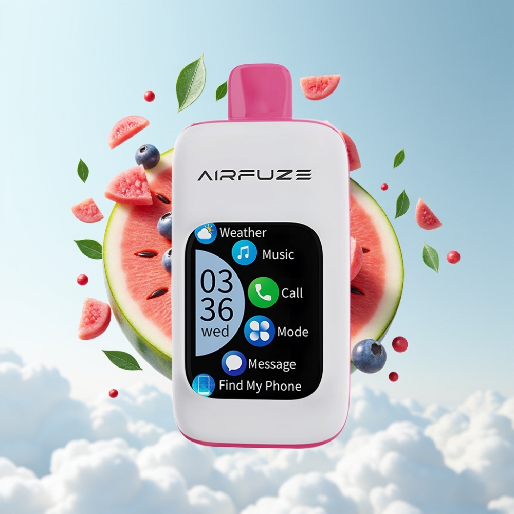 AirFuze Smart Pro 40000 Puffs 20ml Blaubeere Wassermelone 900mAh Wiederaufladbar
