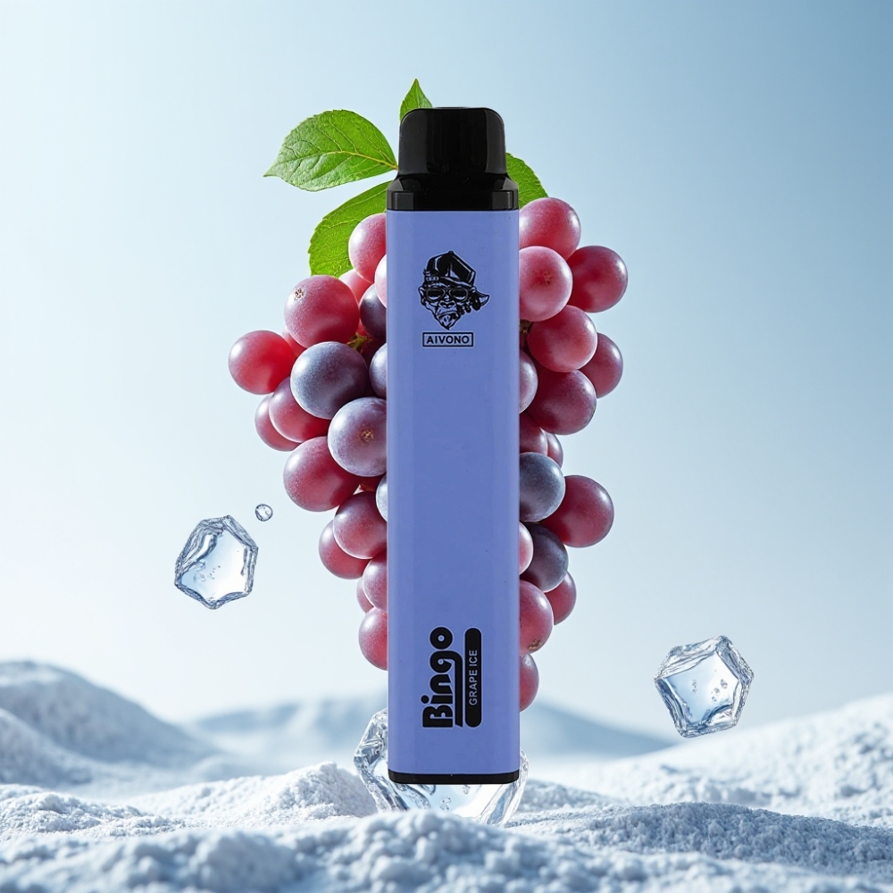 Aivono AIM BINGO 4000 Puffs 10mL Grape Ice 1000mAh