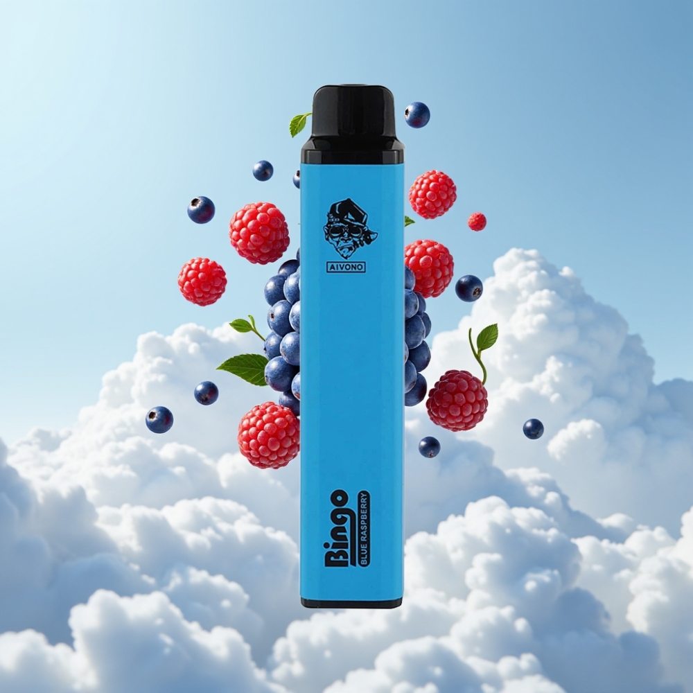 Aivono AIM BINGO 4000 Puffs Blaue Himbeere 10mL 1000mAh
