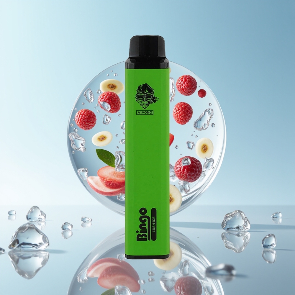 Aivono Aim Bingo 4000 Puffs Kompakte Größe 21×123mm 1000mAh Saftiges Eis