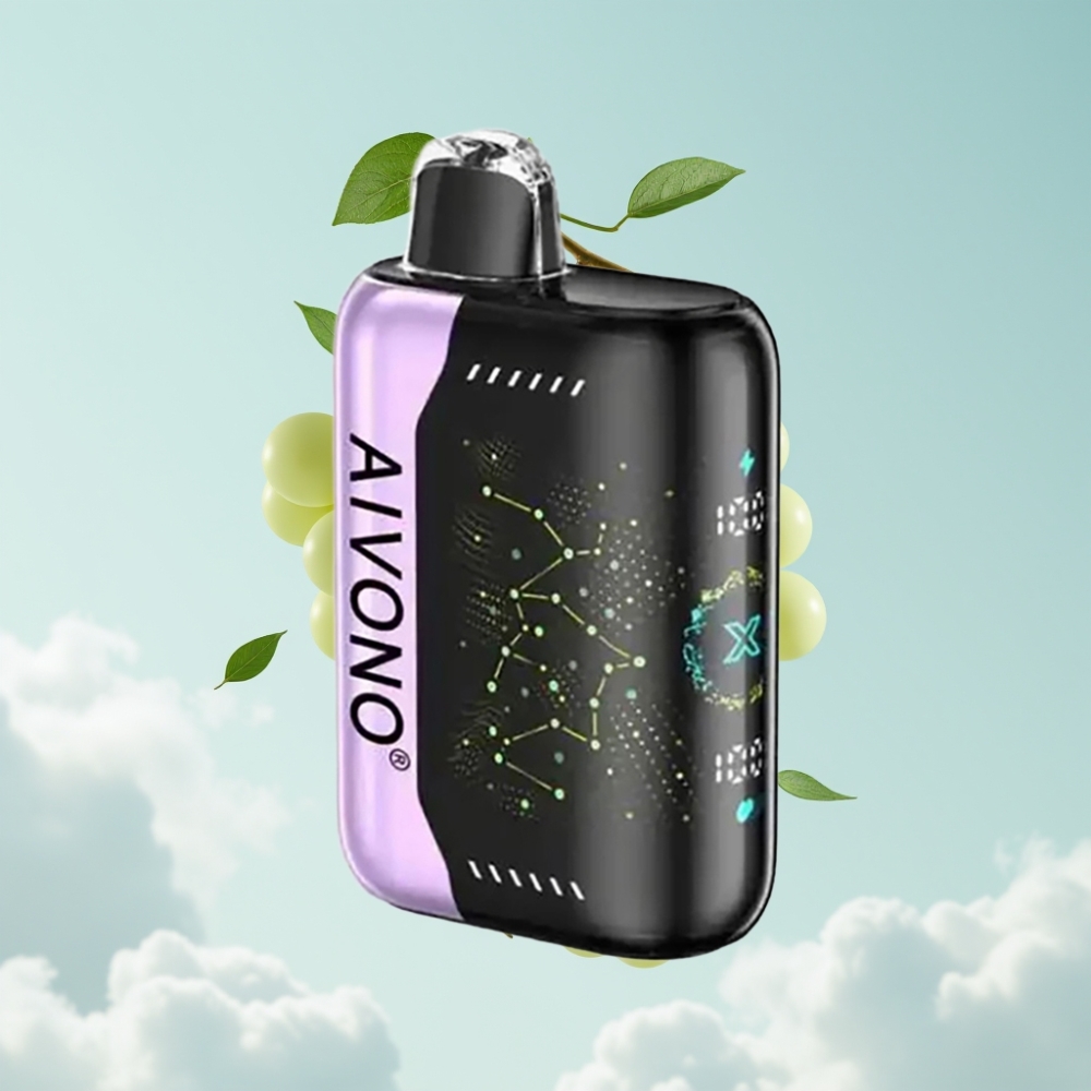 Aivono AIM BOOM 25000 Puffs 28ml 650mAh Grüner Apfel Traube