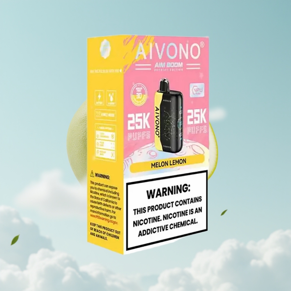 Aivono AIM BOOM 25000 Puffs 28ml 650mAh Melone Zitrone