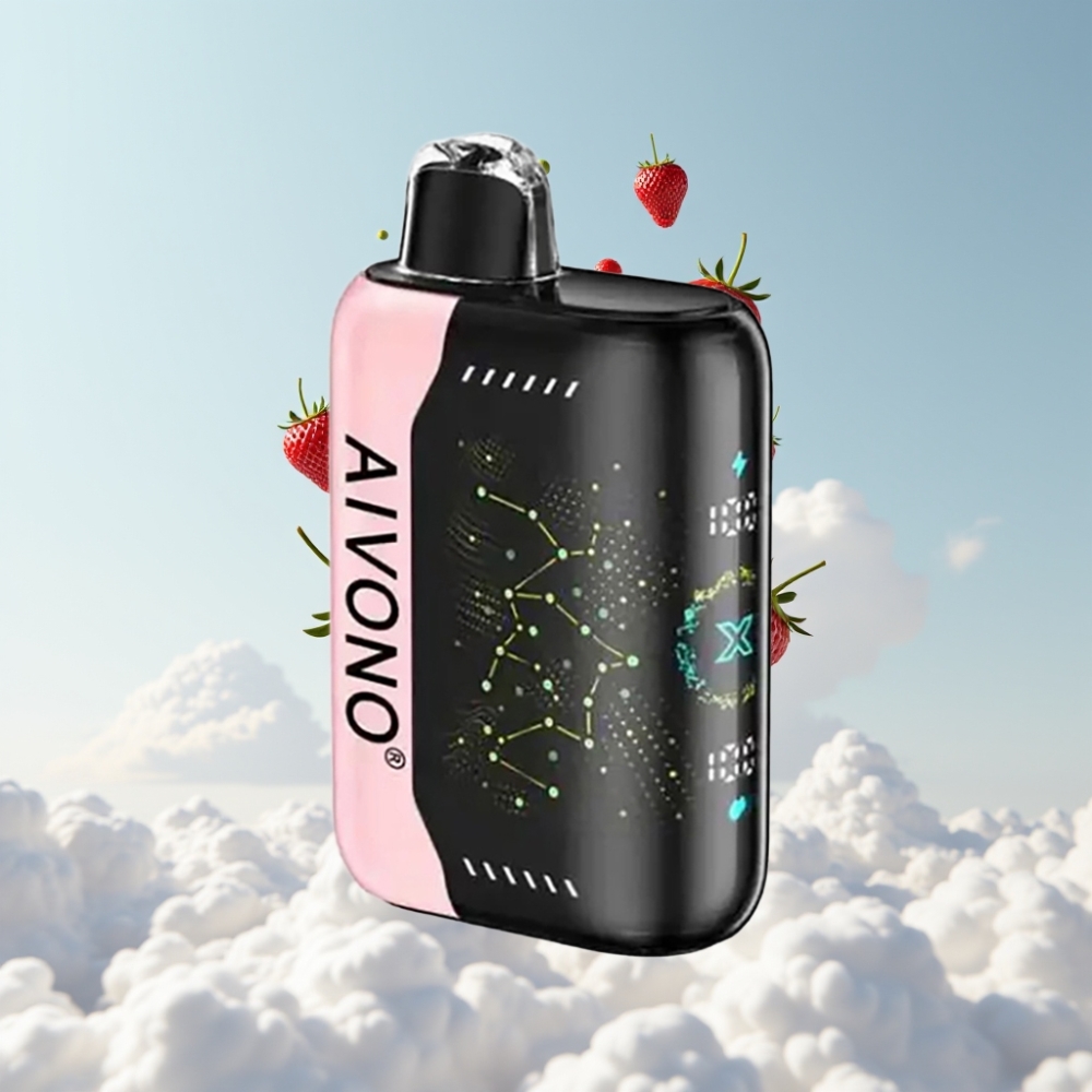 Aivono AIM BOOM 25000 Puffs 28ml 650mAh Typ-C Erdbeere B Pop