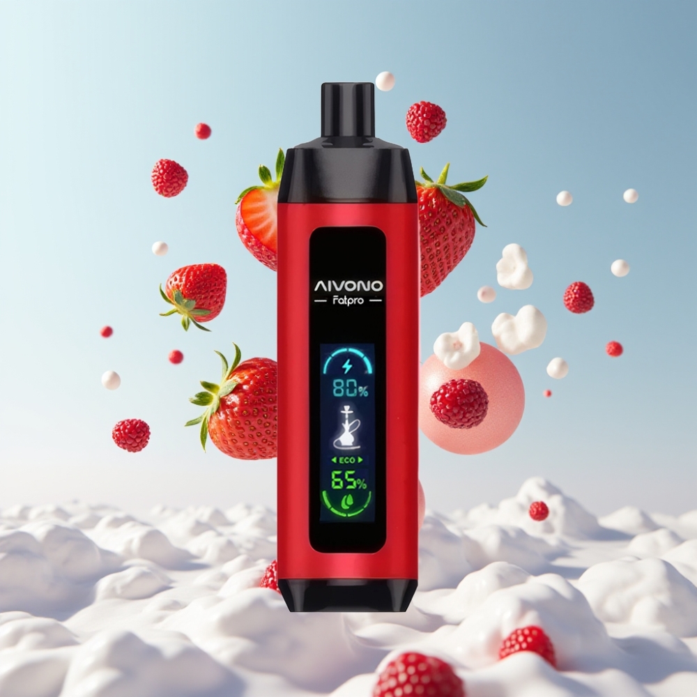 Aivono AIM FATPRO 22000 Puffs 28ml 5% Nikotin Erdbeer Punch 600mAh Dual-Mode