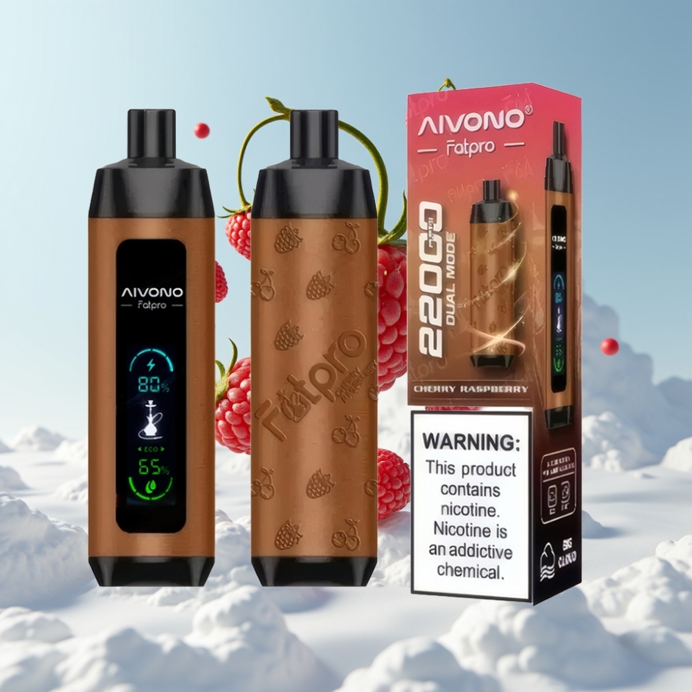 Aivono AIM FATPRO 22000 Puffs 28ml Kirsch-Himbeer 5% Nikotin 600mAh
