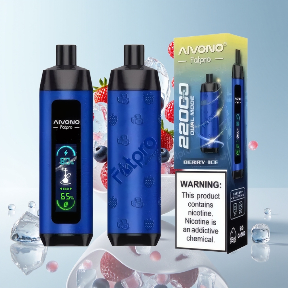 Aivono AIM FATPRO 22000 Puffs Berry-Eis 28ml 600mAh Dual Mode 0.6ohm Mesh