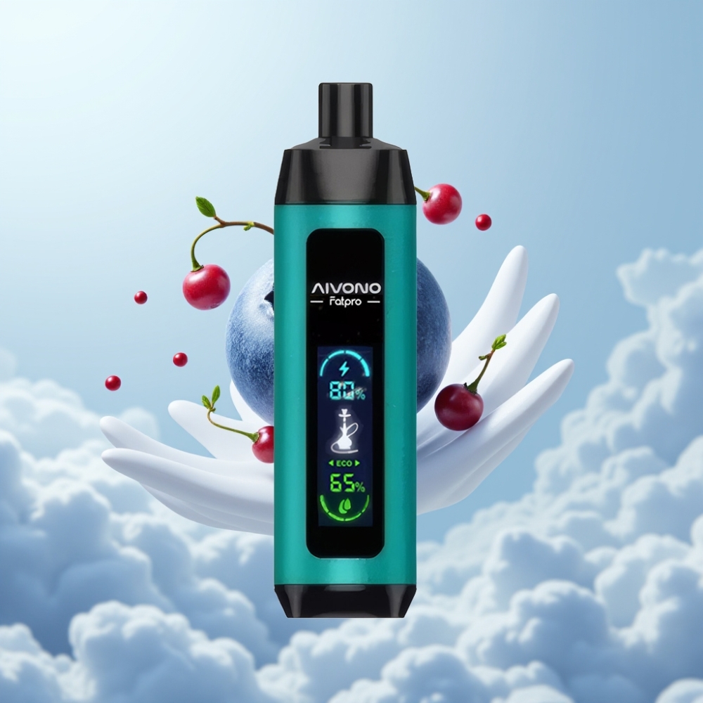 Aivono Aim Fatpro 22000 Puffs 28ml 5% Nikotin Blaubeergeschmack 600mAh Dual-Mode