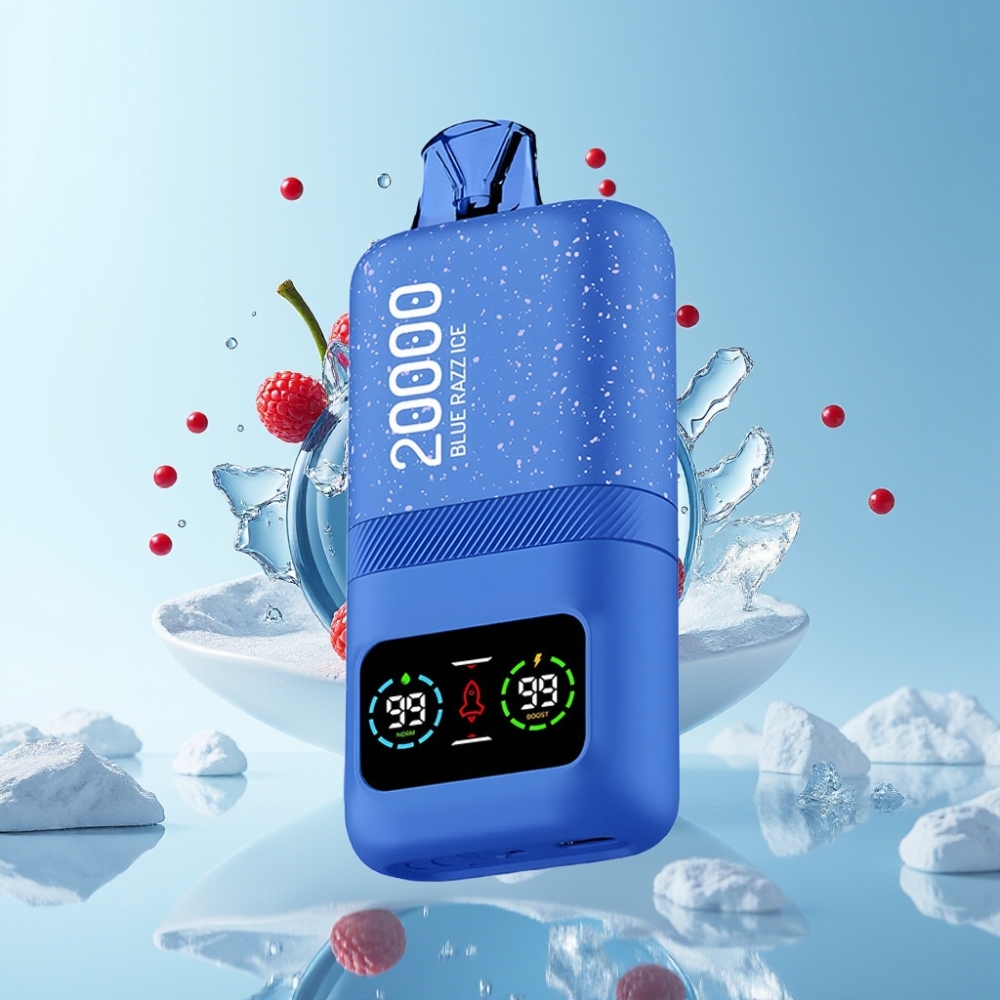 Aivono AIM MAGIC 20000 Puffs Dual Mesh Coils Type-C 26ml Blauer Himbeer-Eis