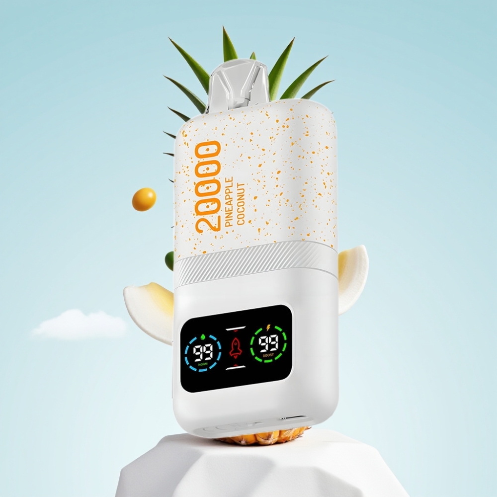 Aivono AIM MAGIC 20000 Puffs Dual Mesh LCD Pineapple-Kokos Typ-C