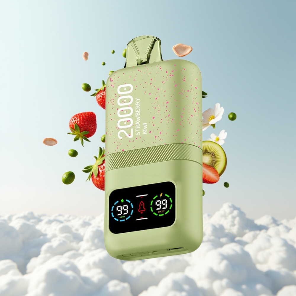 Aivono AIM MAGIC 20000 Puffs Dual Mesh LCD Typ-C Erdbeer-Kiwi