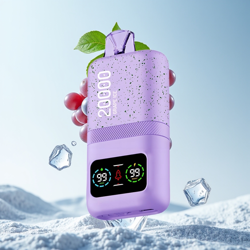 Aivono AIM MAGIC 20000 Puffs Dual Mesh LCD Typ-C Grape Eis