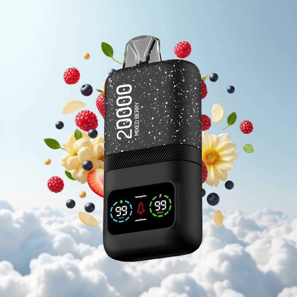 Aivono AIM MAGIC 20000 Puffs Dual Mesh LCD Typ-C Mischbeere