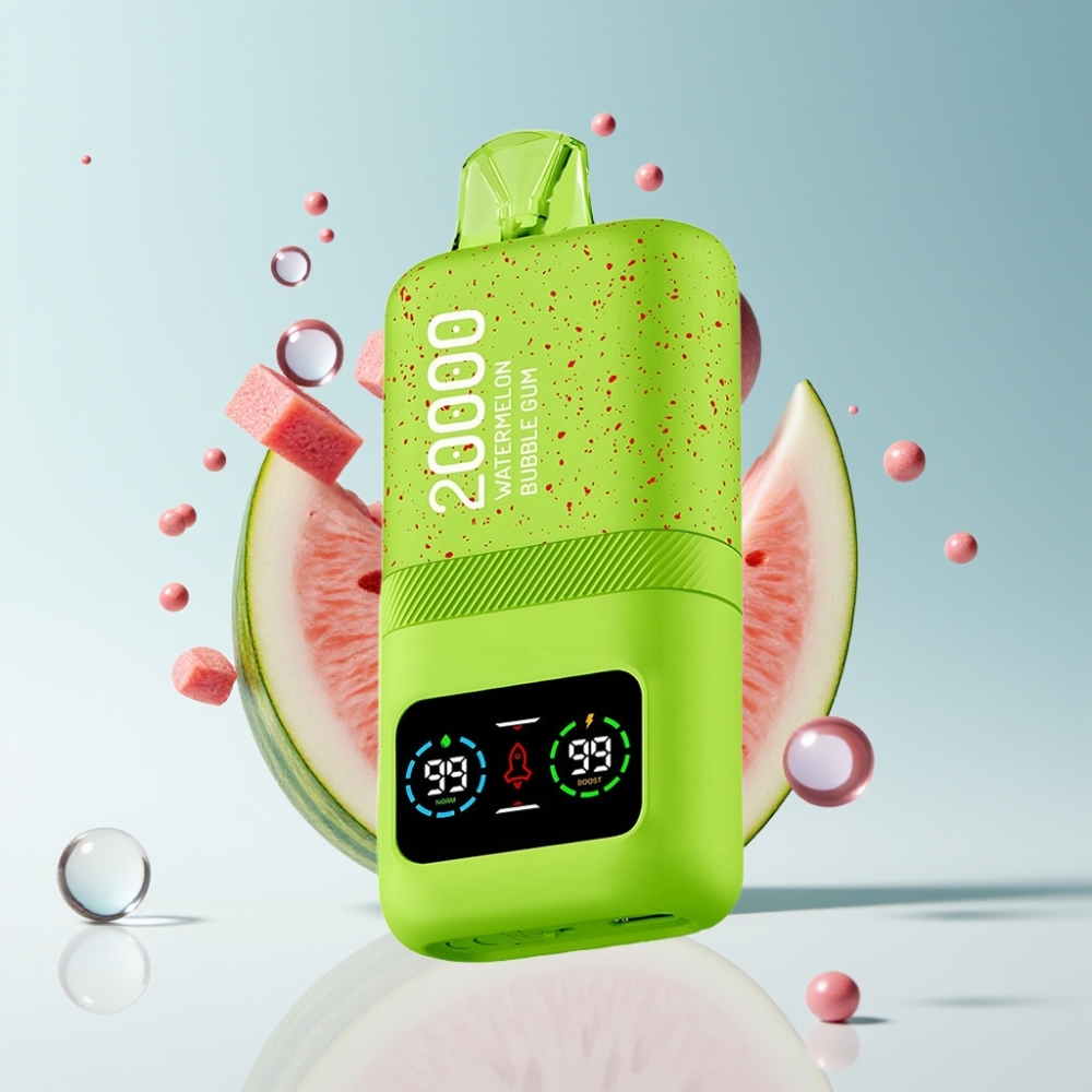 Aivono AIM MAGIC 20000 Puffs Dual Mesh LCD Typ-C Wassermelone Bubble Gum