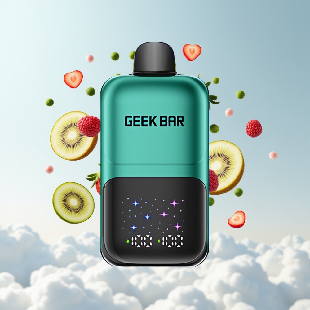 GEEK BAR 2GO 50000 Puffs Dual Tank 20ml Erdbeer & Kiwi Rechargebar