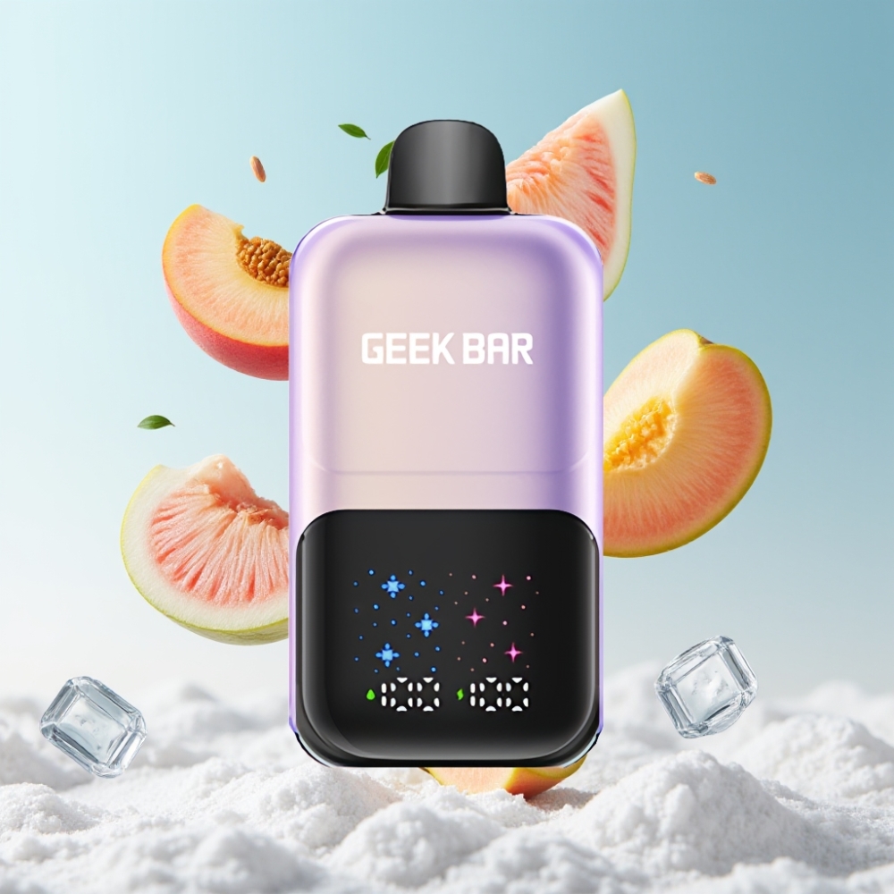 GEEK BAR 2GO 50000 Puffs Dual Tank 20ml Pfirsich Mango Wassermelone Eis Rechargeable
