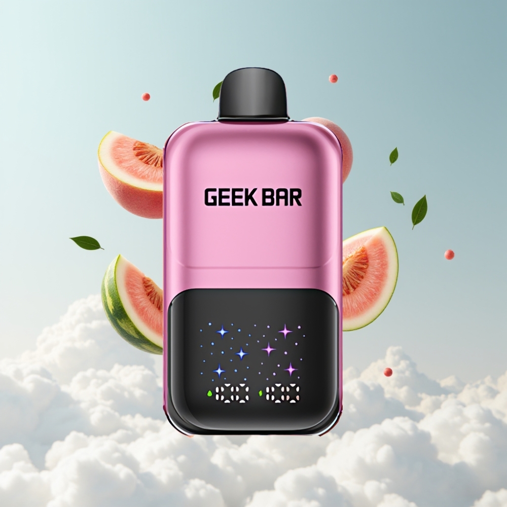 GEEK BAR 2GO 50000 Puffs Dual Tank 20ml Pfirsich & Wassermelone Rechargebar