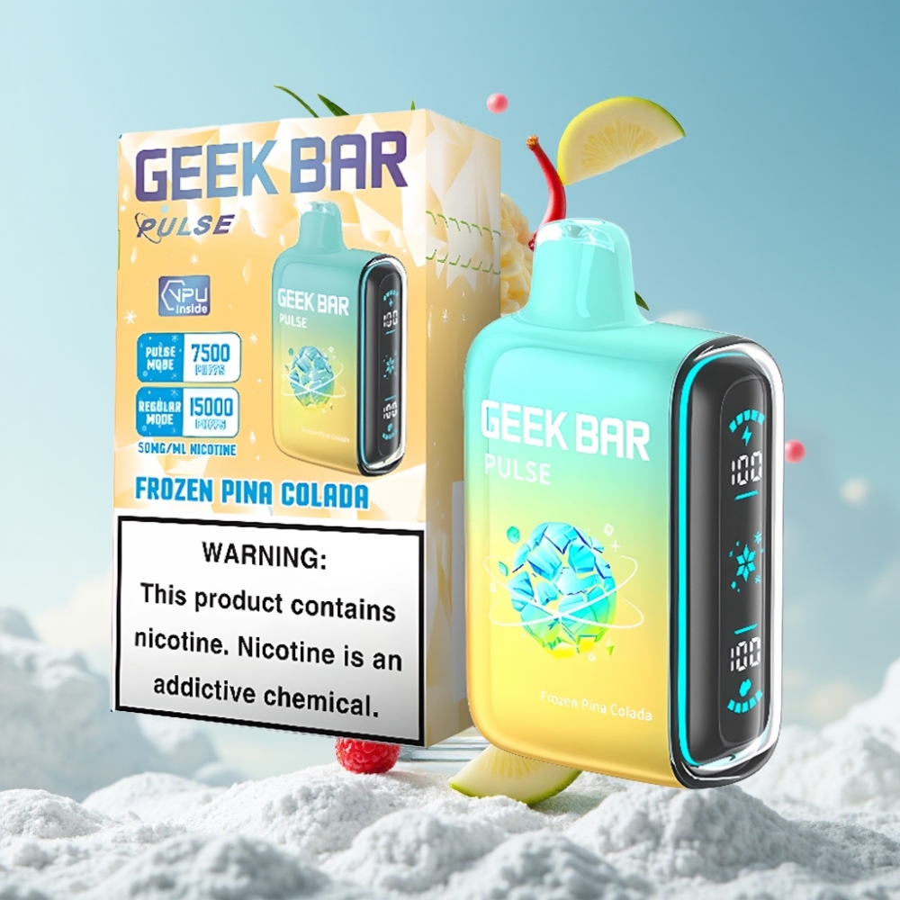 Geek Bar Pulse 15000 Puffs 16ML 5% Frozen Edition USB-C 650mAh