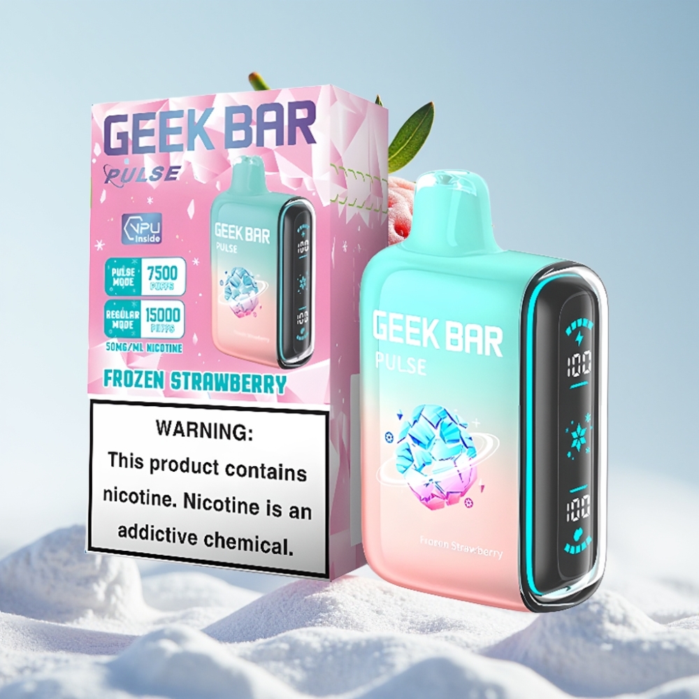 Geek Bar Pulse 15000 Puffs 16ML 5% Frozen Edition USB-C 650mAh