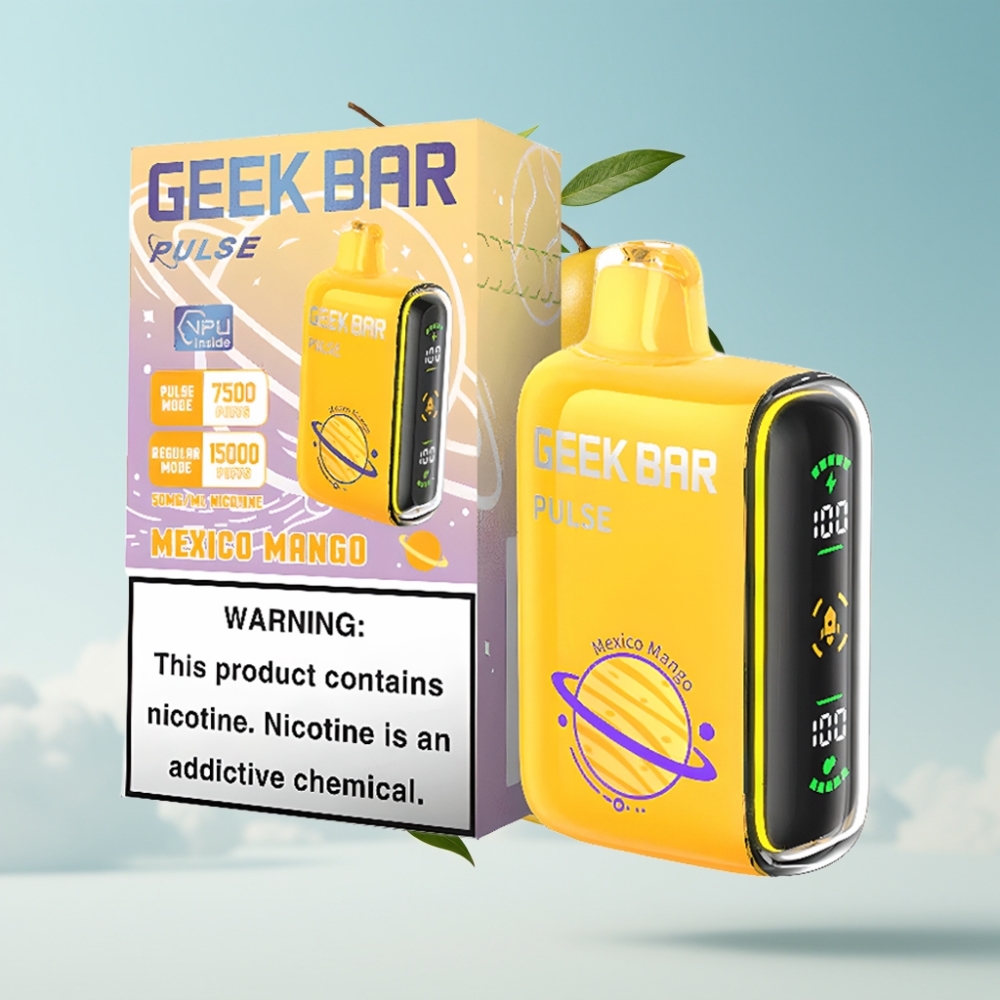 Geek Bar Pulse 15000 Puffs 16ML 5% Nikotin USB-C 650mAh Luftstromregelung Planet Edition