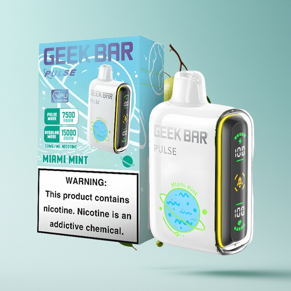 Geek Bar Pulse 15000 Puffs 16ML 5% Nikotin USB-C 650mAh Luftstromregelung Planet Edition