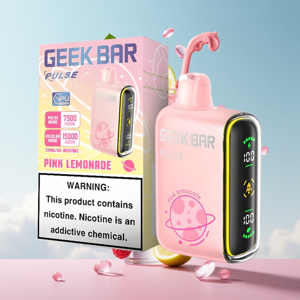 Geek Bar Pulse 15000 Puffs 16ML 5% Nikotin USB-C 650mAh Luftstromregelung Planet Edition