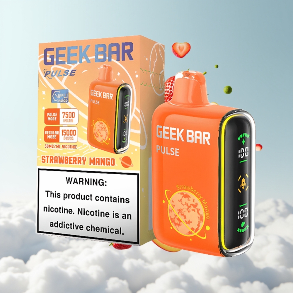 Geek Bar Pulse 15000 Puffs 16ML 5% Nikotin USB-C 650mAh Luftstromregelung Planet Edition