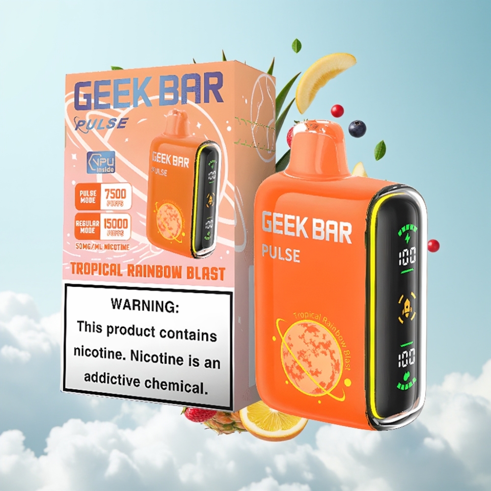 Geek Bar Pulse 15000 Puffs 16ML 5% Nikotin USB-C 650mAh Luftstromregelung Planet Edition