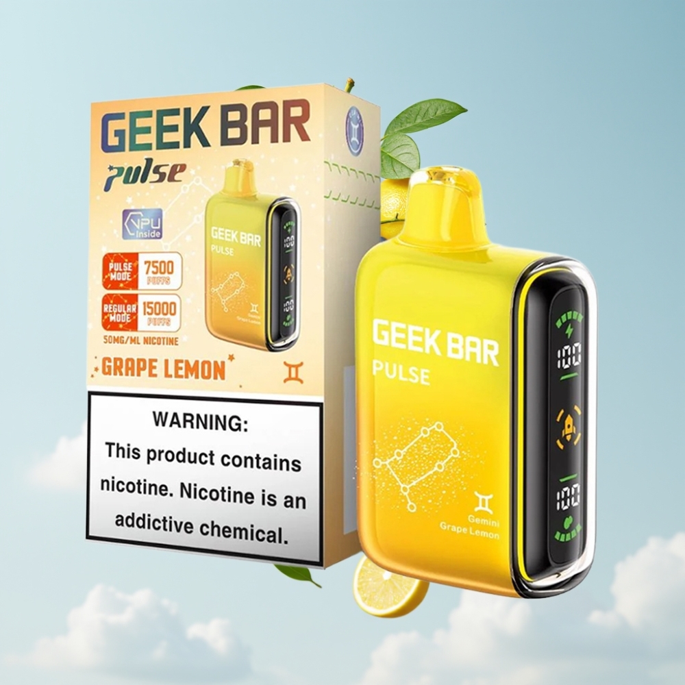 Geek Bar Pulse 15000 Puffs 16ML 5% USB-C Luftstromregelung
