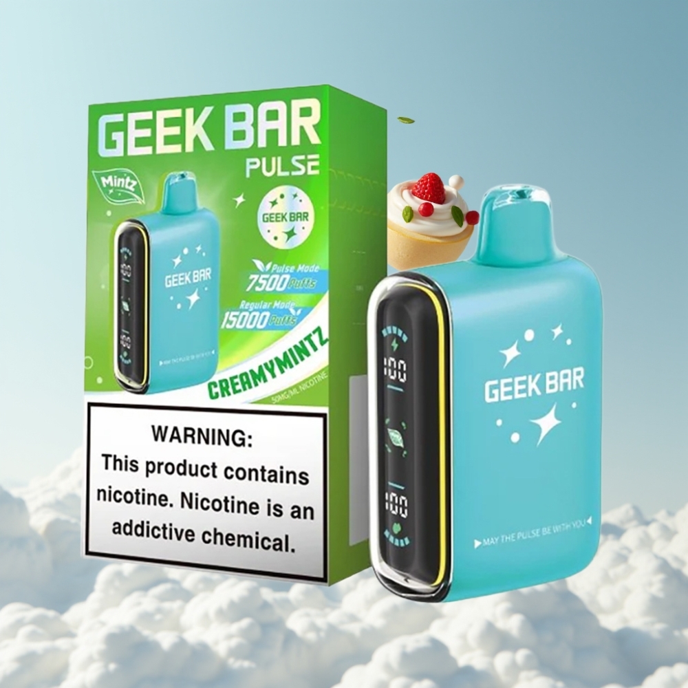 Geek Bar Pulse 15000 Puffs 16ML Minze Edition USB-C 650mAh