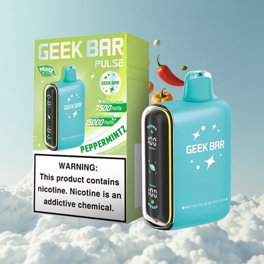 Geek Bar Pulse 15000 Puffs 16ML Minze Edition USB-C 650mAh