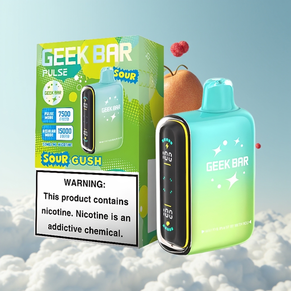 Geek Bar Pulse 15000 Puffs Sour Edition 16ML 5% USB-C 650mAh