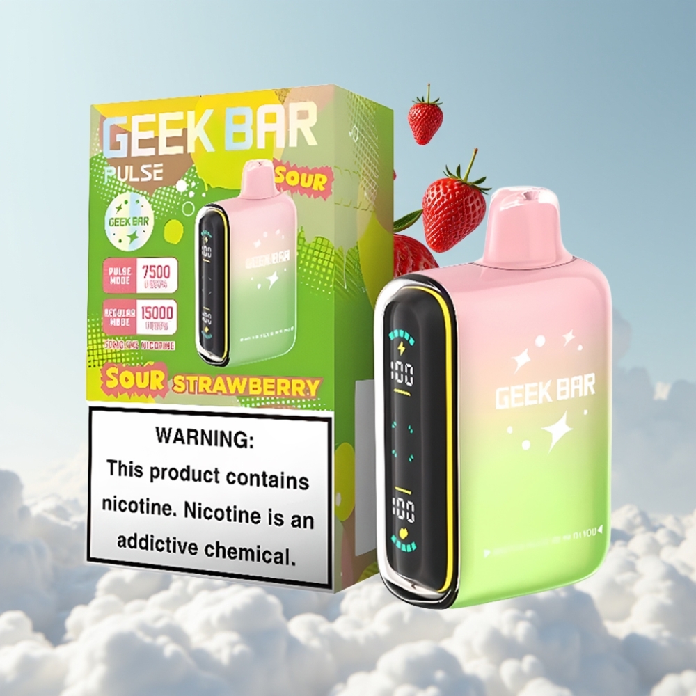 Geek Bar Pulse 15000 Puffs Sour Edition 16ML 5% USB-C 650mAh
