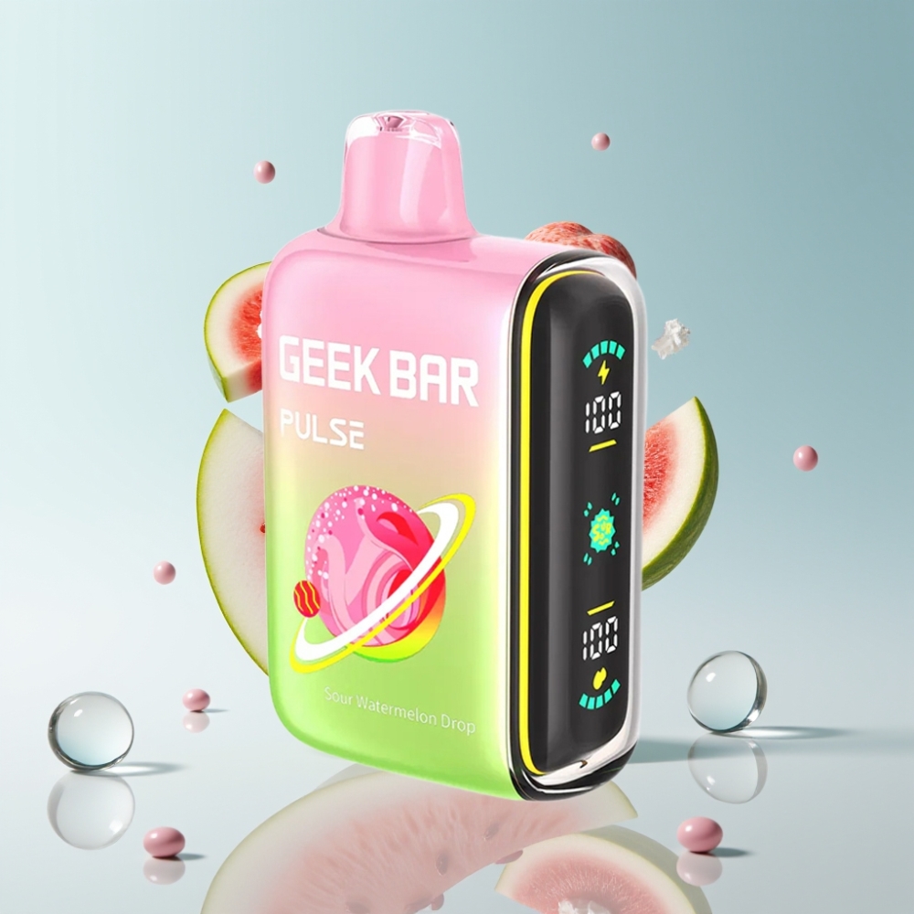 Geek Bar Pulse 15000 Puffs Sour Edition 16ML 5% USB-C 650mAh