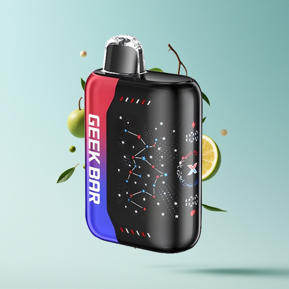 Geek Bar Pulse X 25000 Puffs 18mL Dual Mesh Coil Patriot Edition