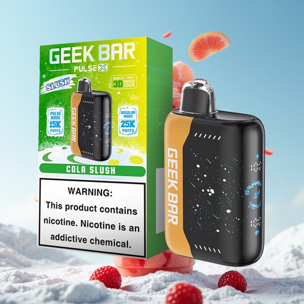 Geek Bar Pulse X 25000 Puffs Slush Edition mit 18mL E-Liquid und USB Type-C