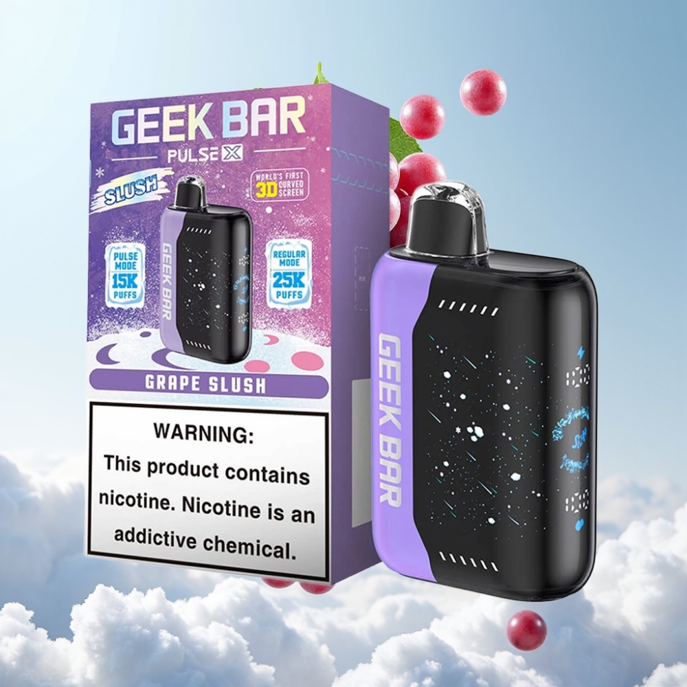 Geek Bar Pulse X 25000 Puffs Slush Edition mit 18mL E-Liquid und USB Type-C
