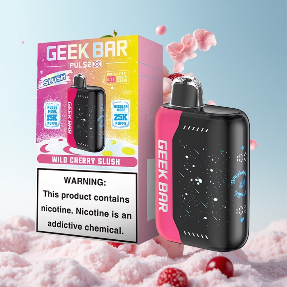 Geek Bar Pulse X 25000 Puffs Slush Edition mit 18mL E-Liquid und USB Type-C