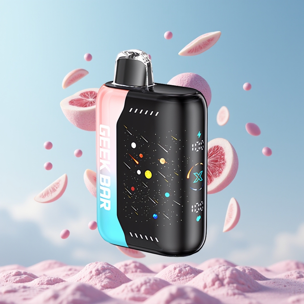 GEEK BAR Pulse X 42K Puffs Meteor Edition Pink & Blau mit 820mAh Akku und Dual Mesh Coil