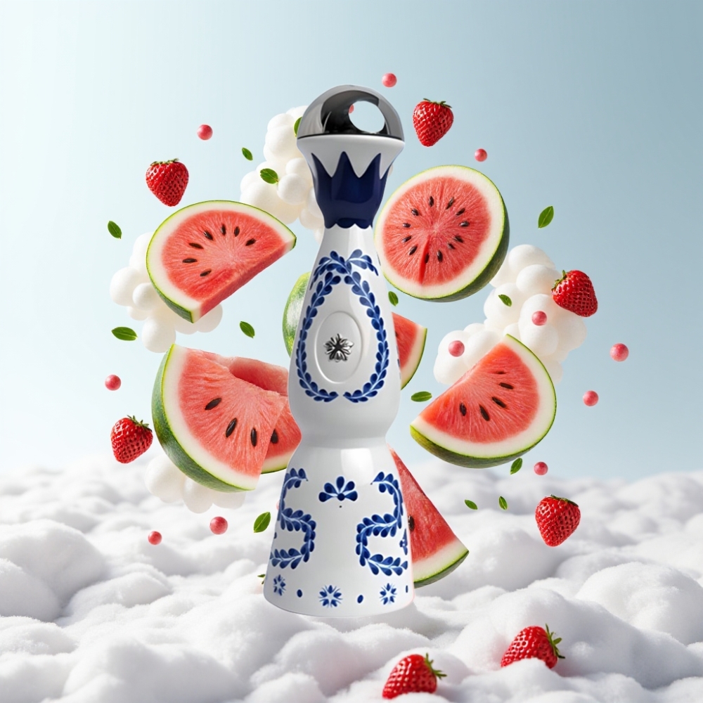 HUMO Azul 15000 Puffs 20mL 5% Nikotin Erdbeer-Wassermelone-Traube Geschmack