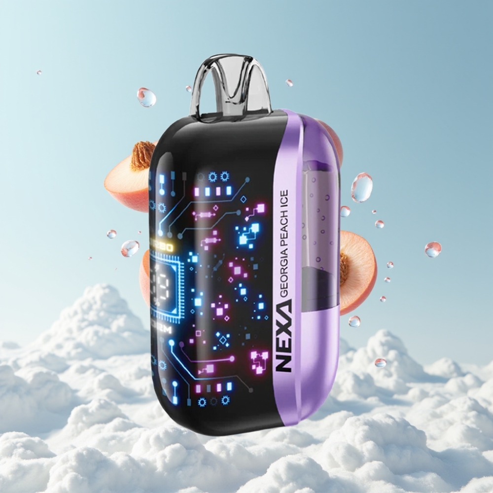 NEXA Ultra 50000 Puffs Einweg-Vape Georgia Peach Ice Typ-C 20ml 5%