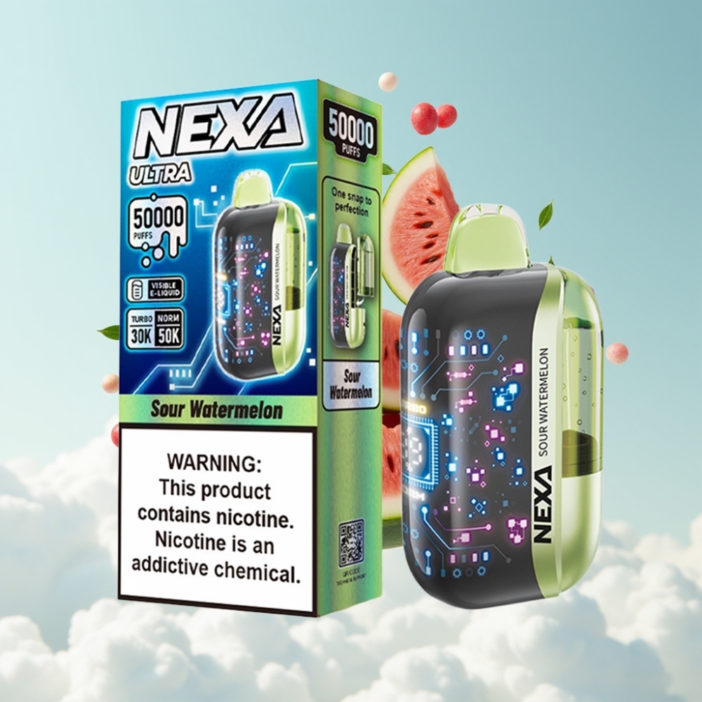 NEXA Ultra 50K Einweg-Vape 800mAh 5% Saurer Wassermelone