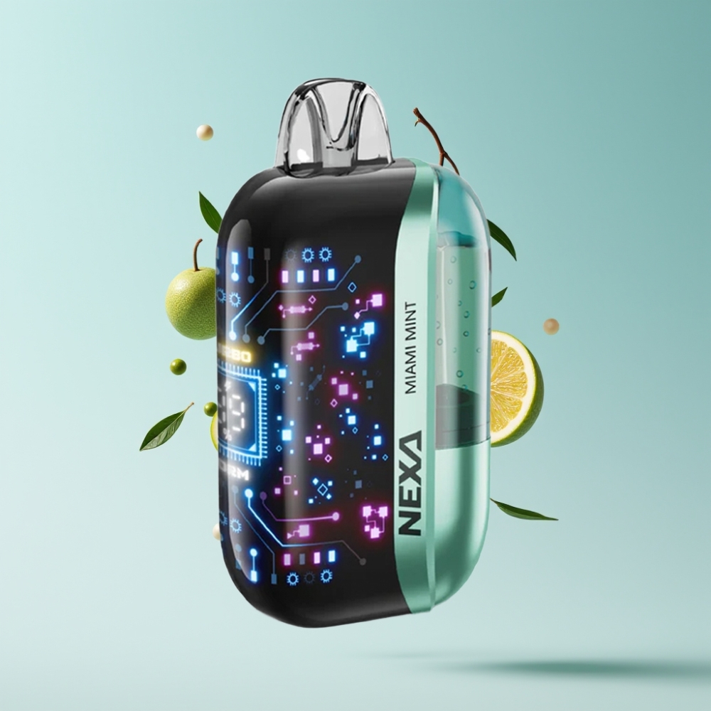 NEXA Ultra 50K Einweg-Vape Miami Minze 20ml 5% 800mAh Typ-C